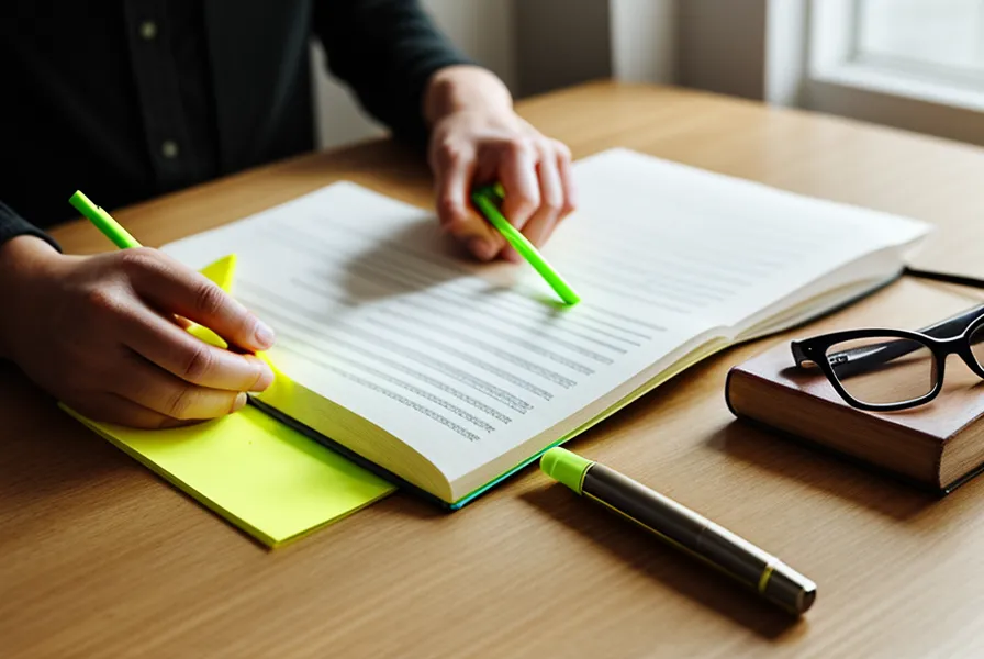 Close-up of a person researching the Digital Services Act.